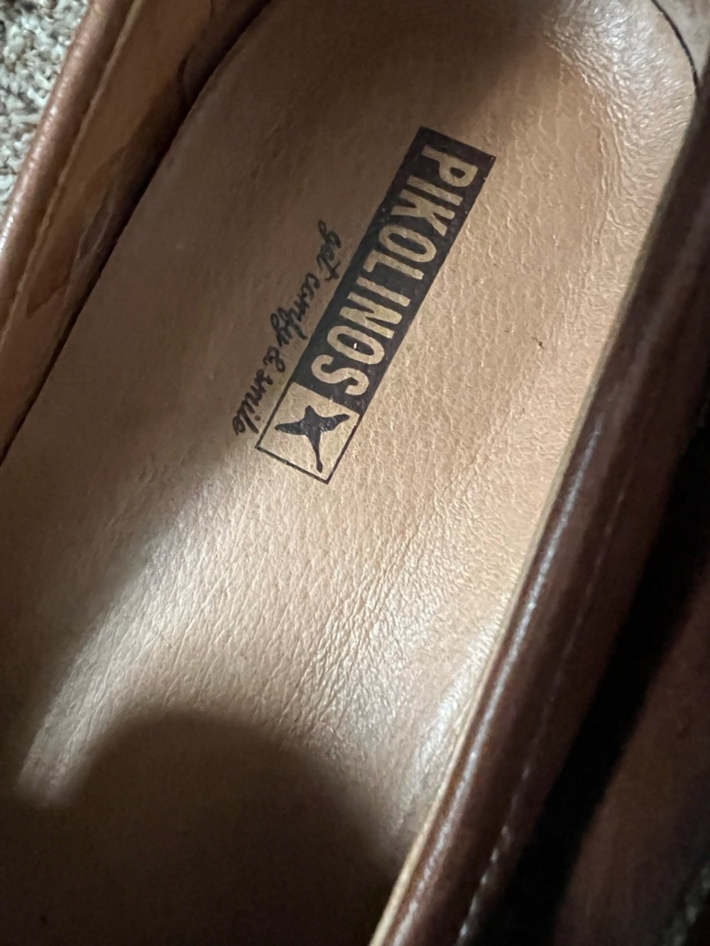 PIKOLINOS Women’s Penny Loafers in Brown - Picture 5 of 6